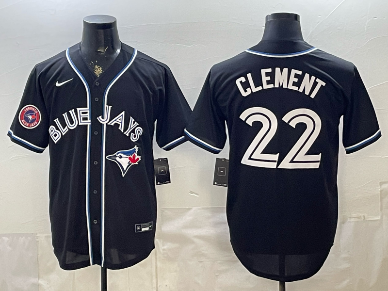 Men 2026 Toronto Blue Jays #22 Clement black Game Nike MLB Jersey 052903